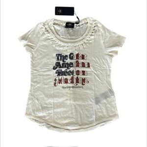Harley Davidson size large women’s motorcycle tee